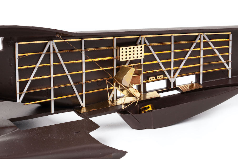 Savoia-Marchetti SM.79 rear fuselage interior 1/48 (designed to be used with Eduard kits)