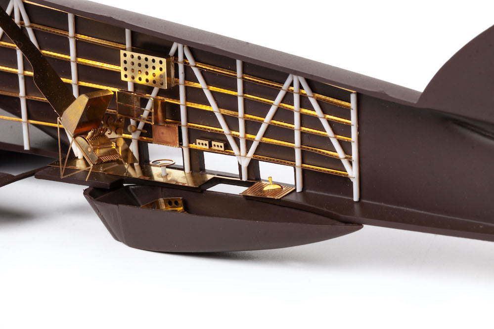 Savoia-Marchetti SM.79 rear fuselage interior 1/48 (designed to be used with Eduard kits)