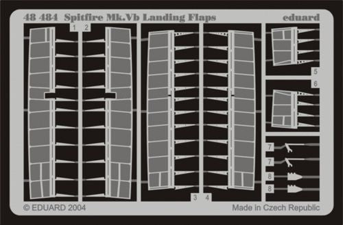 Supermarine Spitfire Mk.Vb Flaps (designed to be used with Hasegawa kits)(Eduard sold out August 2022)