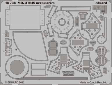 Mikoyan MiG-21BIS accessories (designed to be used with Eduard kits)