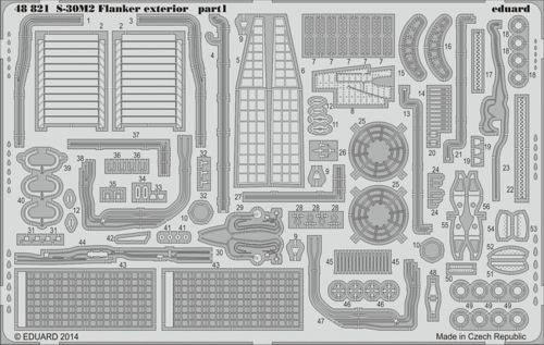 Sukhoi Su-30MKK Flanker exterior (designed to be used with Academy kits)(Eduard sold out September 2021)