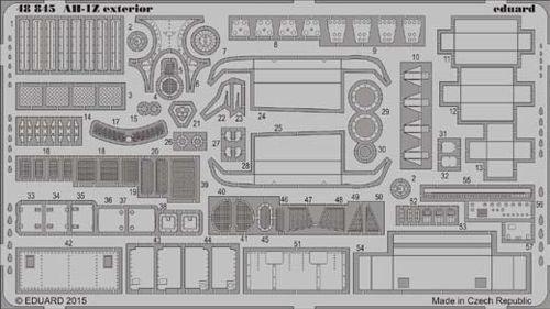 Bell AH-1Z exterior (designed to be used with Kitty Hawk Models Models and Zimi Model kits)