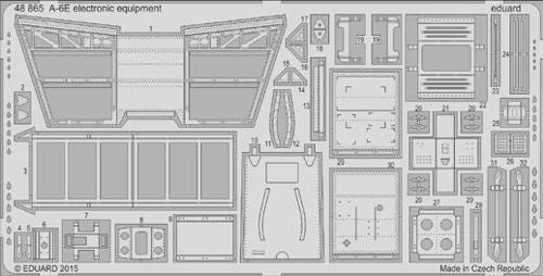 Grumman A-6E electronic equipment (designed to be used with Hobby Boss kits) (Eduard sold out April 2024 part 1)