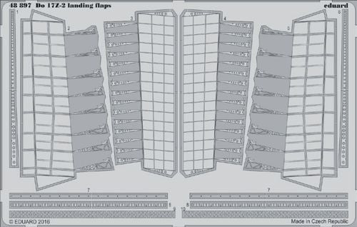 Dornier Do-17Z-2 landing flaps (designed to be used with ICM UA UK kits)(Eduard sold out January 2024 part 1)