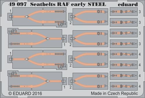 seatbelts RAF early STEEL