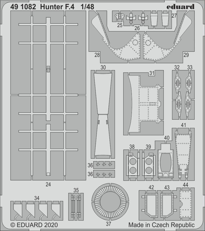 Hawker Hunter F.4 (designed to be used with Airfix kits)