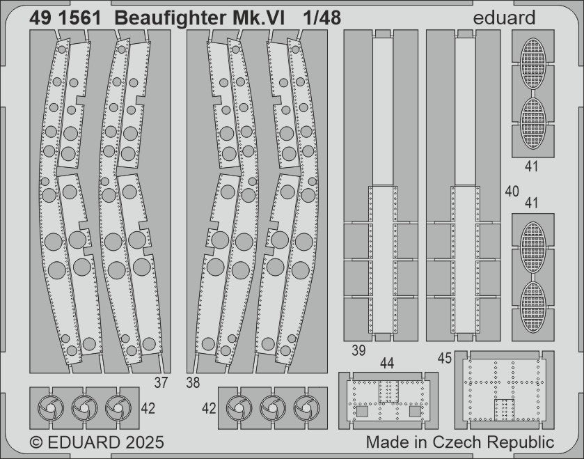 Bristol Beaufighter Mk.VI 1/48 (designed to be used with Revell kits)