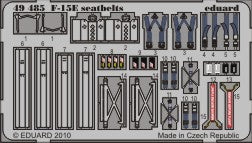 RE-RELEASED!!! McDonnell F-15E Strike Eagle seatbelts (designed to be used with Academy AC12215 kits)