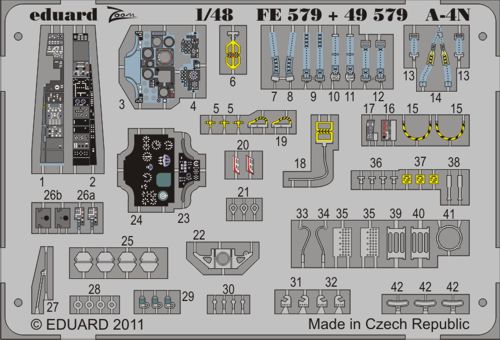 RE-RELEASED!!! Douglas A-4N Skyhawk (self adhesive) (designed to be used with Hasegawa kits)
