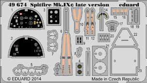 Supermarine Spitfire MK.IXc late WEEKEND (designed to be used with Eduard kits)