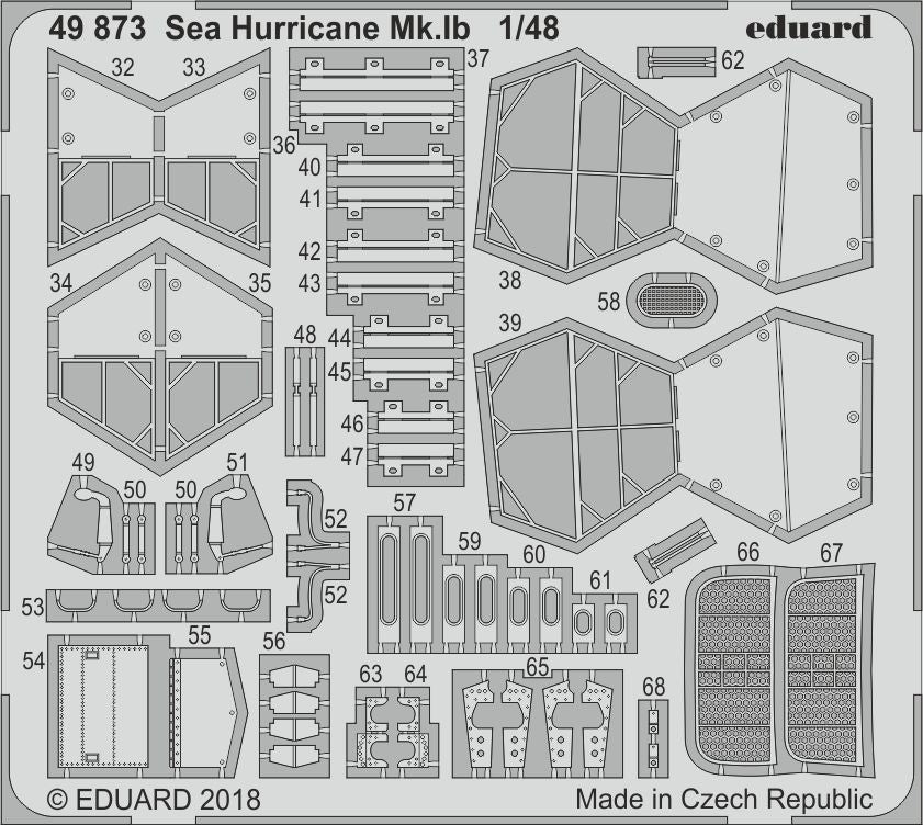 Hawker Sea Hurricane Mk.IB (designed to be used with Airfix kits)(Eduard sold out February 2023)