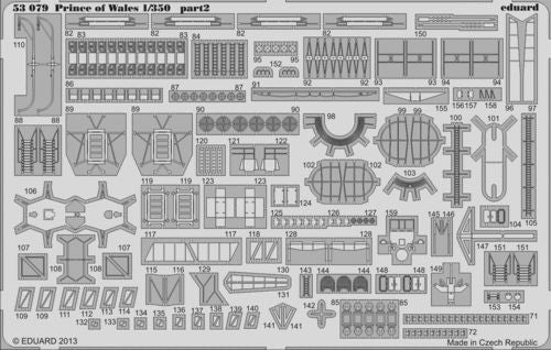 H.M.S. Prince of Wales (designed to be used with Tamiya kits)