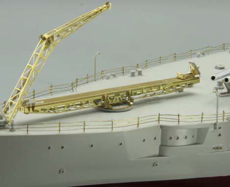 USS Arizona part 5 - railings (designed to be used with Trumpeter kits)
