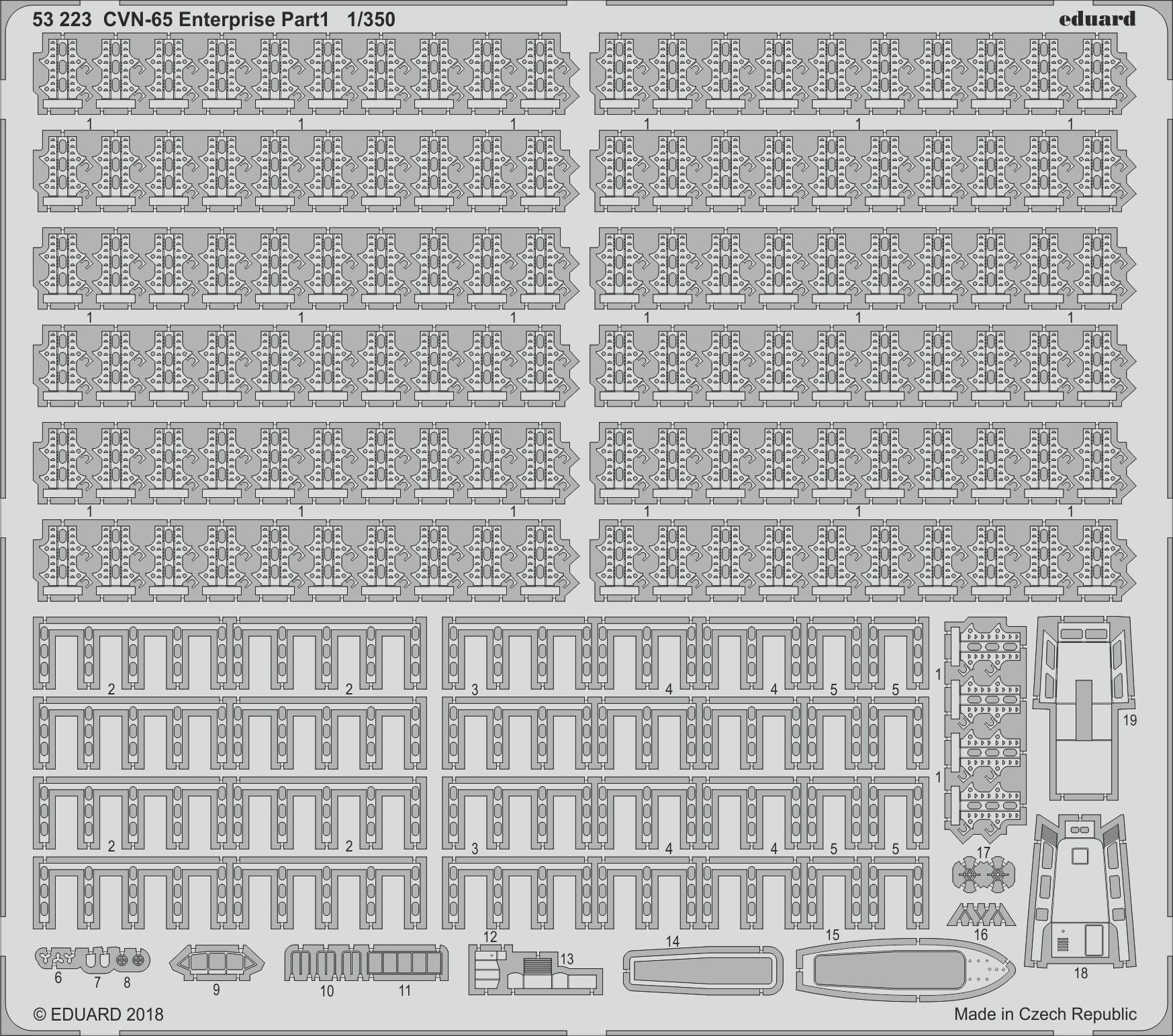 USS Enterprise CVN-65 pt.1 (designed to be used with Tamiya kits)