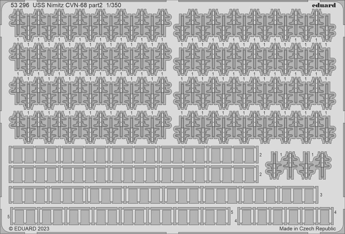 USS Nimitz CVN-68 part 2 (designed to be used with Trumpeter kits)