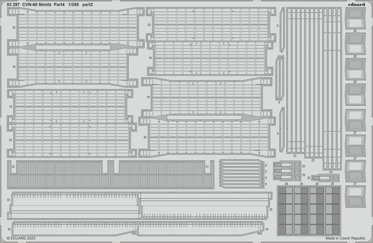 USS Nimitz CVN-68 part 3 (designed to be used with Trumpeter kits)
