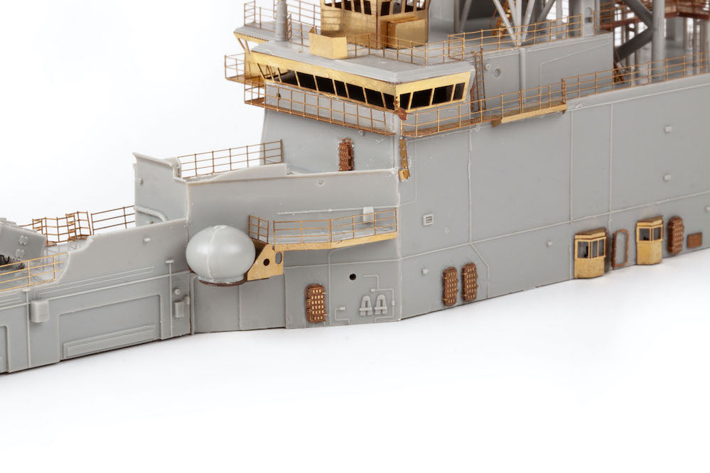 USS Wasp LHD-1 part 3 1/350 (designed to be used with Trumpeter kits)