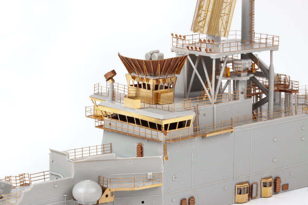 USS Wasp LHD-1 part 3 1/350 (designed to be used with Trumpeter kits)