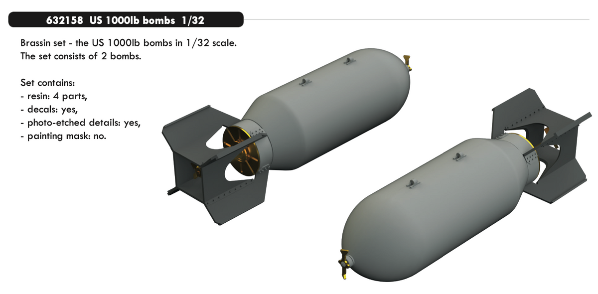 US 1000lb bombs