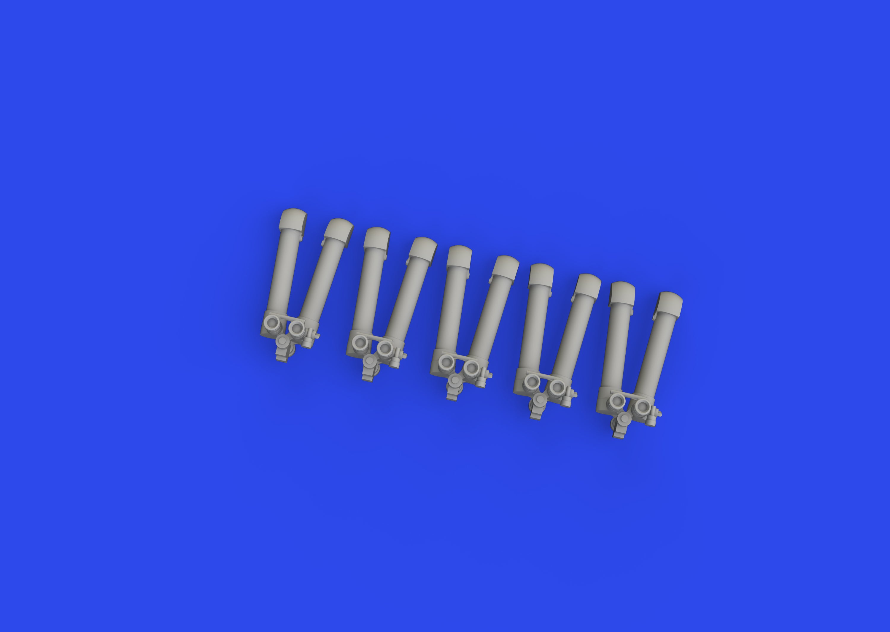 WWII German trench binoculars (3D-Printed) 1/35