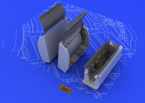 Mikoyan MiG-21 wheel wells (designed to be used with Eduard kits)