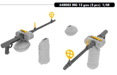 MG 15 gun (2 pcs)