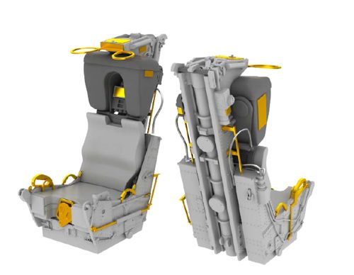 McDonnell F-4C Phantom ejection seats (designed to be used with Academy kits)