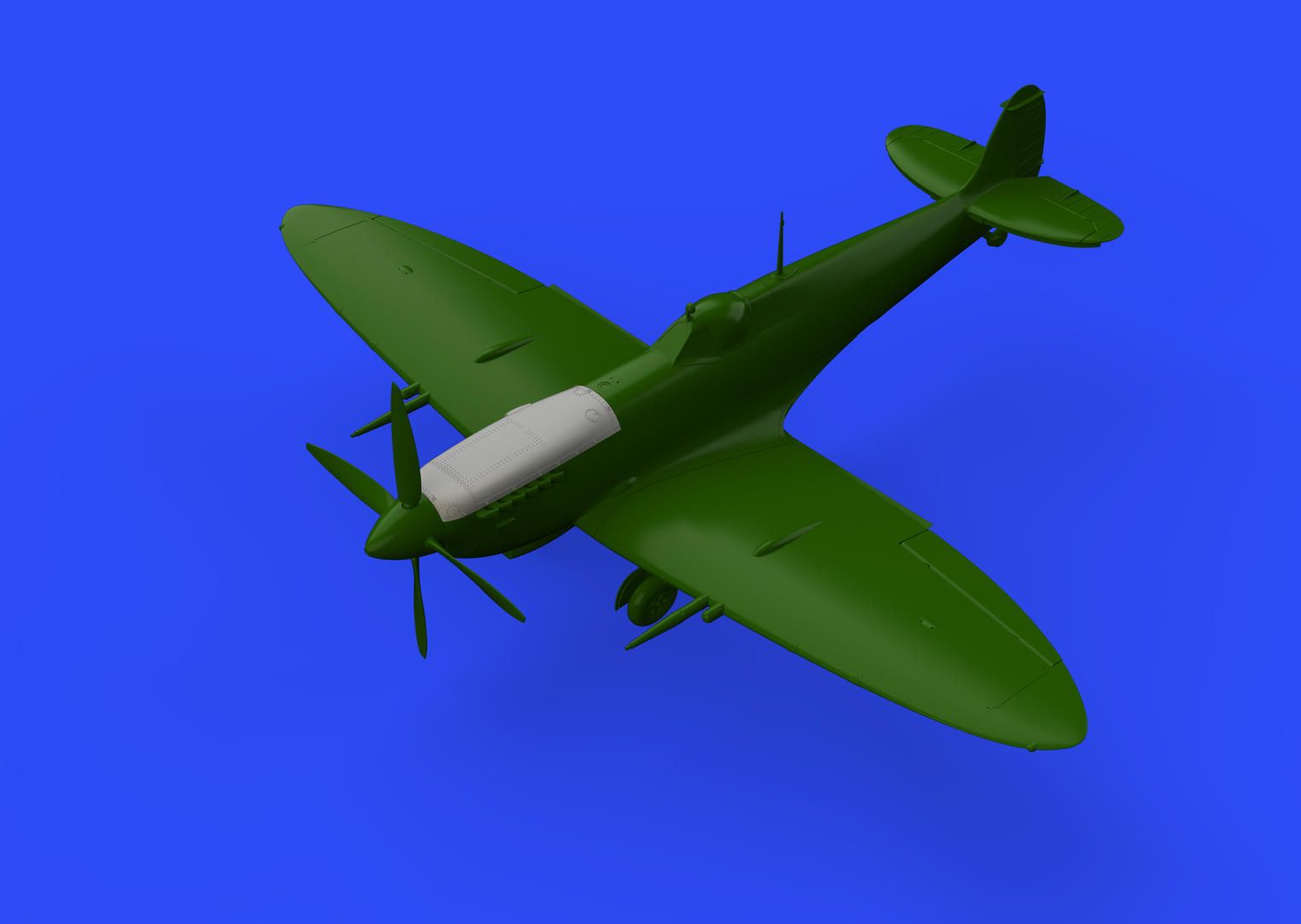 Supermarine Spitfire Mk.IX top cowl early (designed to be used with Eduard kits)