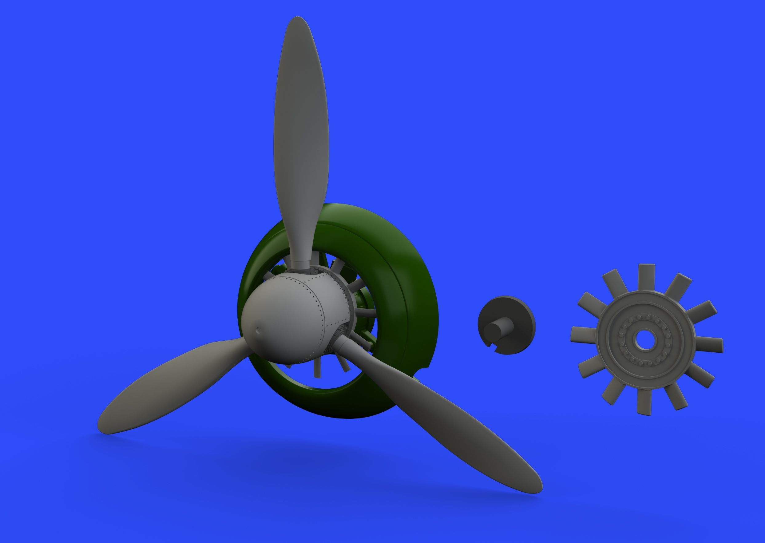 Focke-Wulf Fw-190A-3/Fw-190A-4 propeller (designed to be used with Eduard kits)