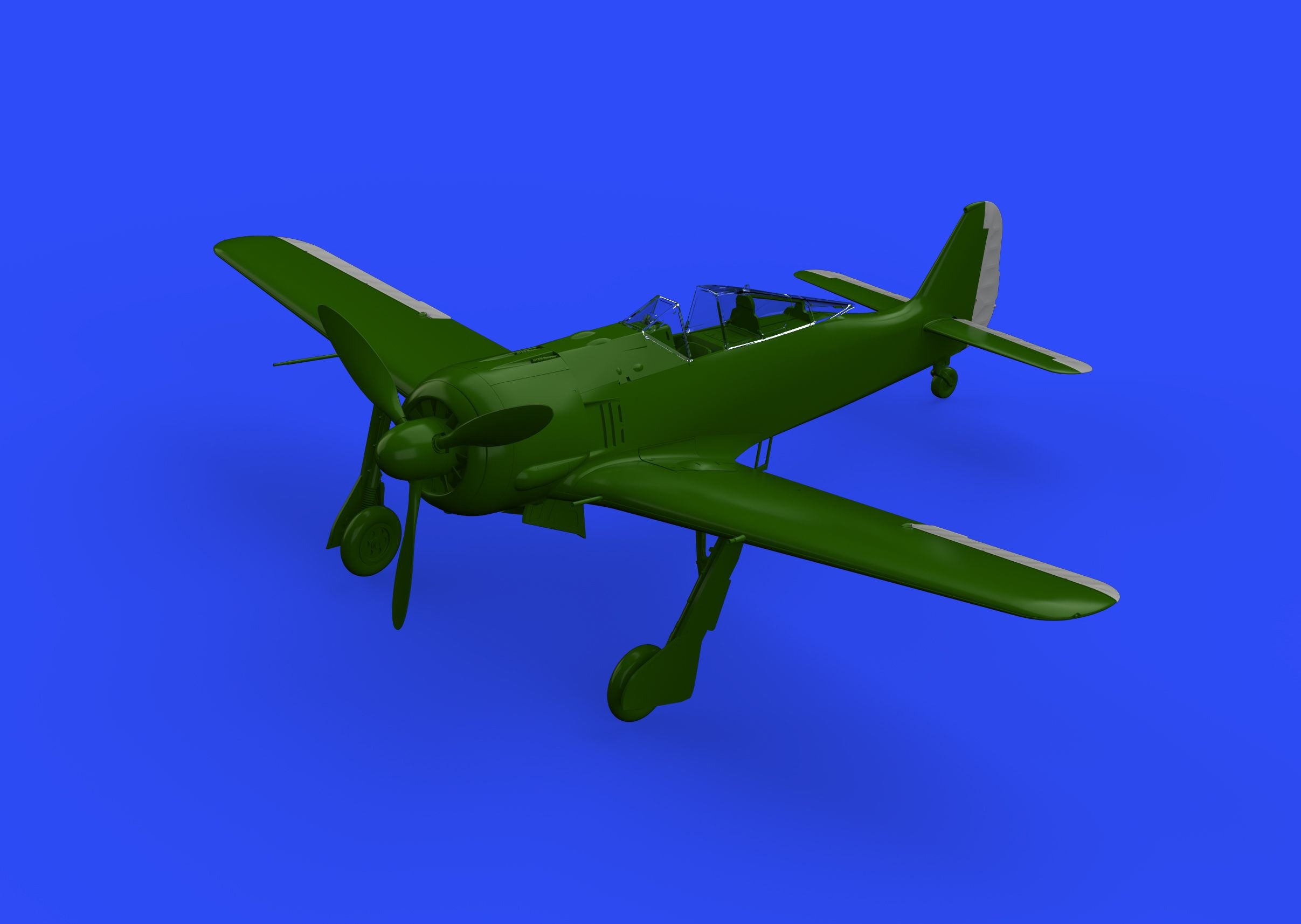 Focke-Wulf Fw-190A-5/Fw-90A-8 control surfaces early (designed to be used with Eduard kits)