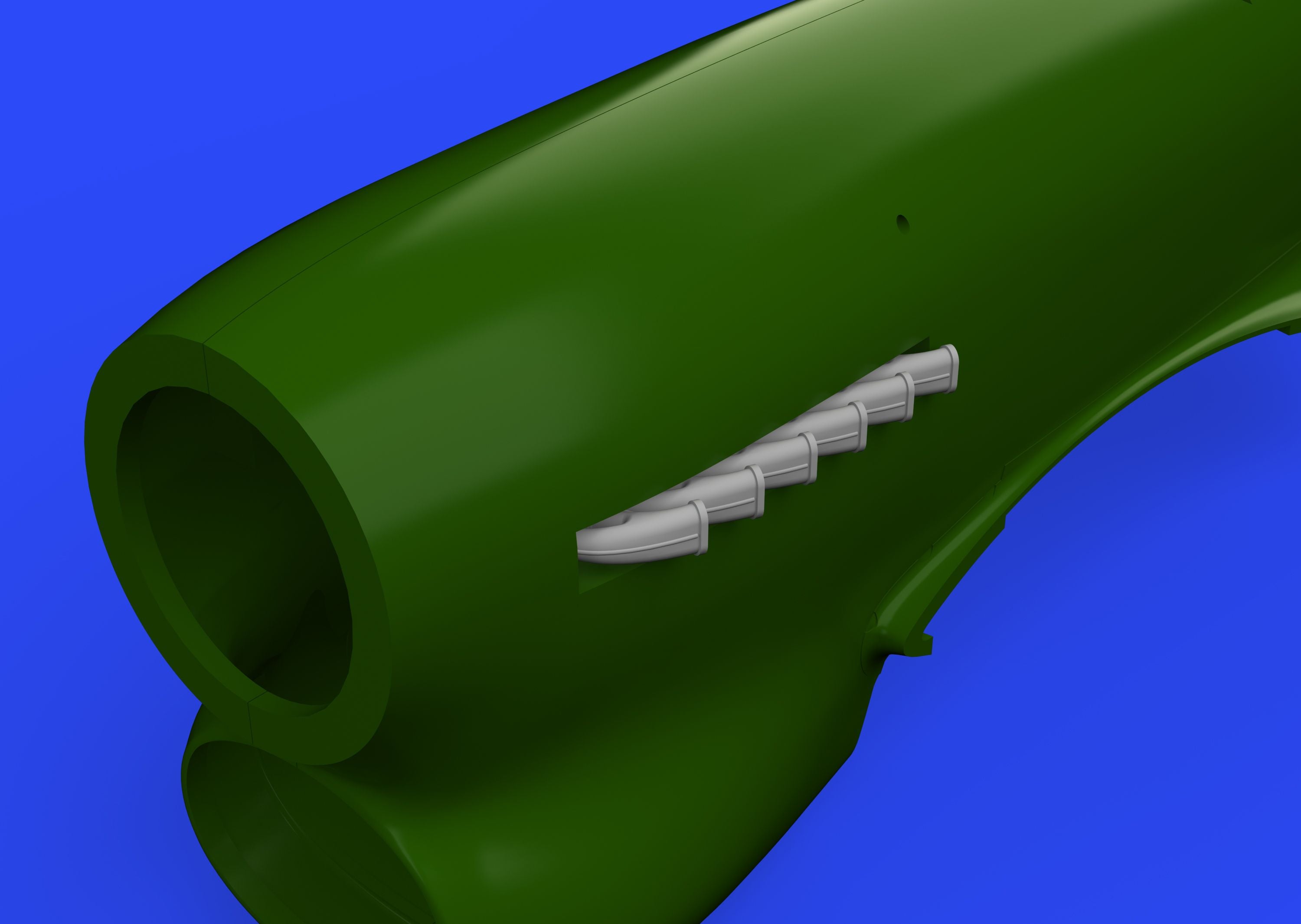 Hawker Tempest Mk.V exhaust stacks (designed to be used with Eduard kits)