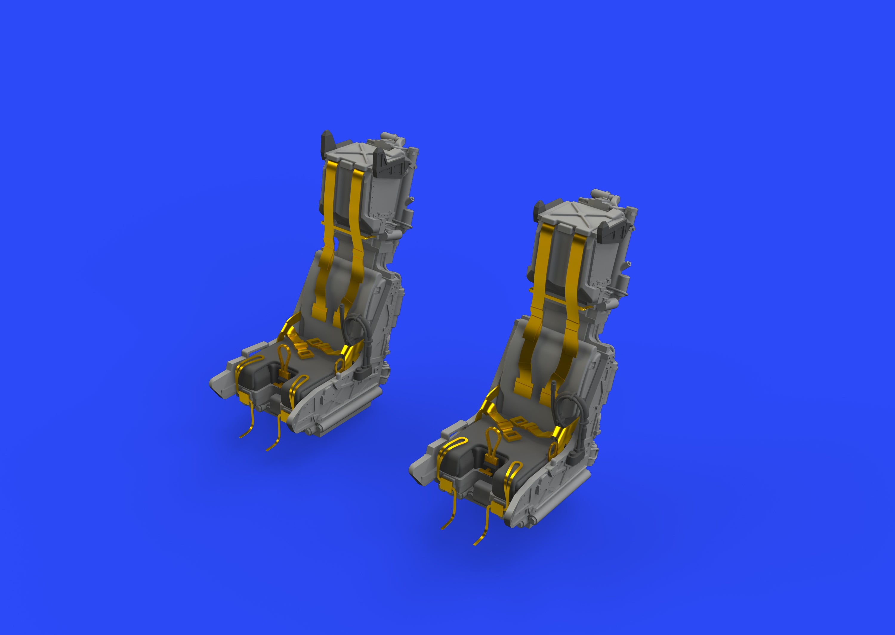 Grumman F-14D Tomcat ejection seats (designed to be used with Tamiya Kits)