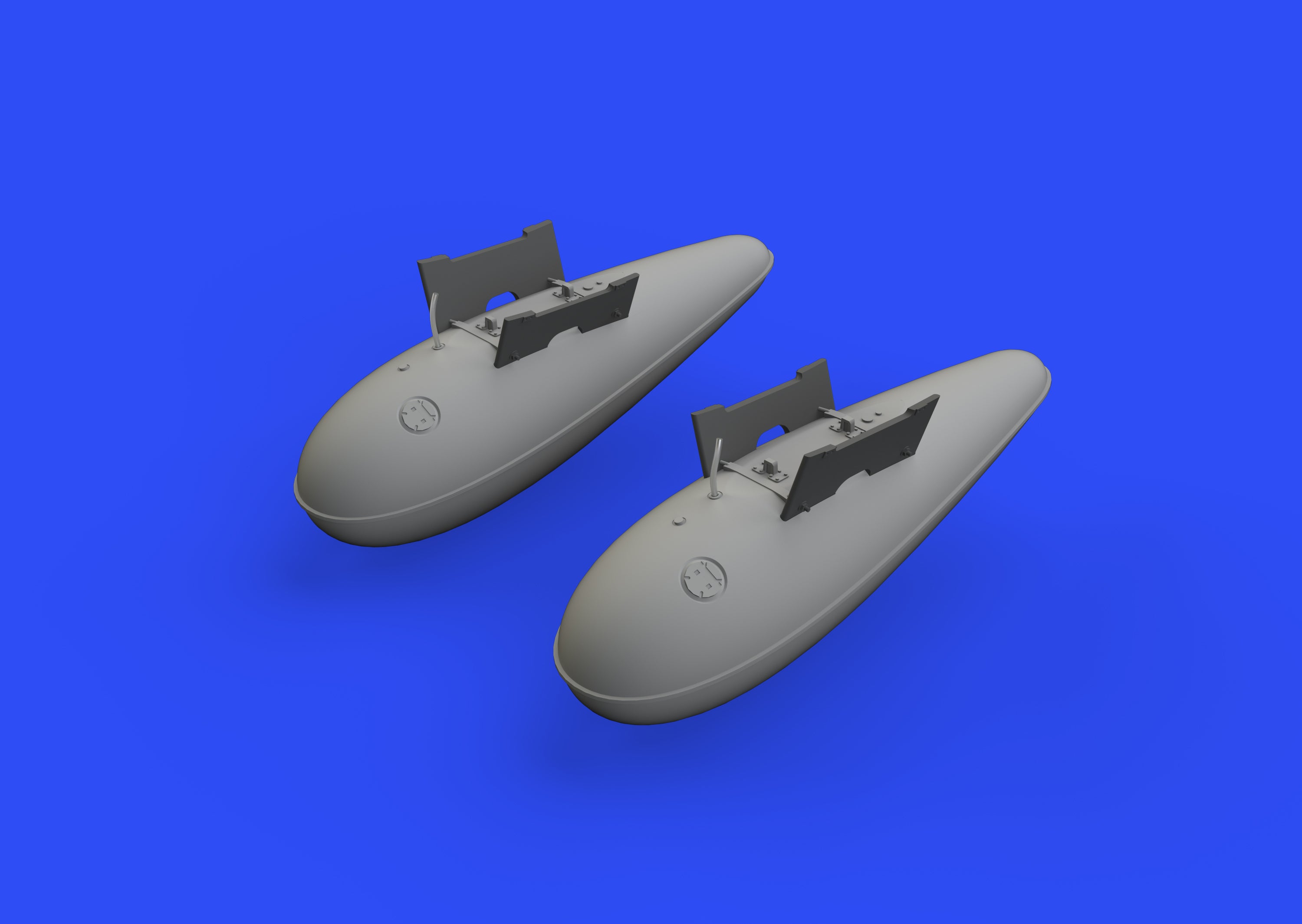 North-American P-51D-5 Mustang 110gal fuel tank (designed to be used with Eduard kits)