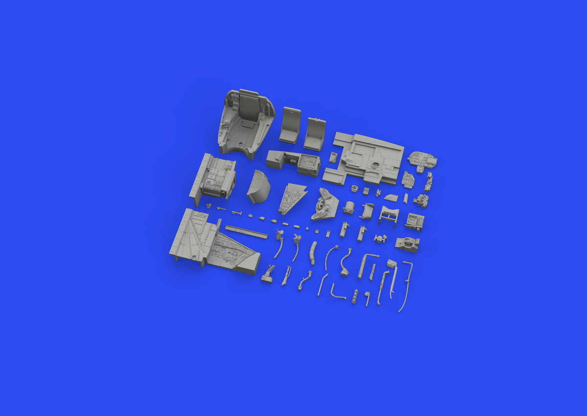 Mil Mi-24D cockpit (designed to be used with Zvezda kits) (Eduard sold out April 2025)