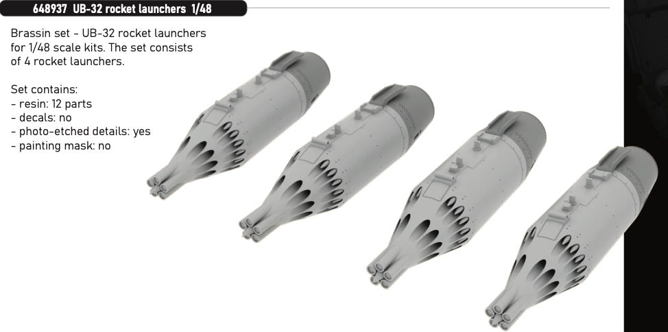 UB-32 rocket launchers 1/48