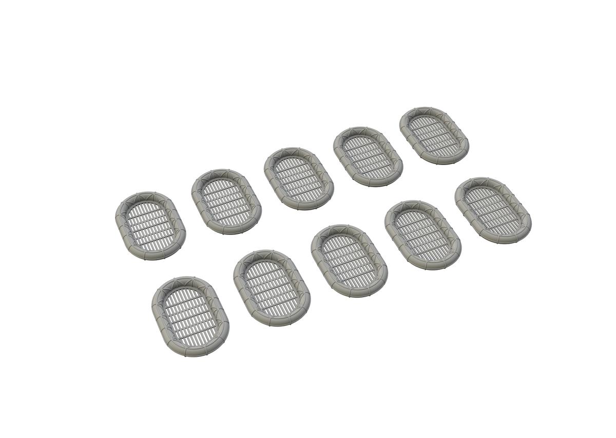 Carley float for 60 people ' Type 2 (3D-Printed) 1/350