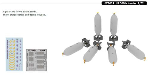 US 500lb bombs