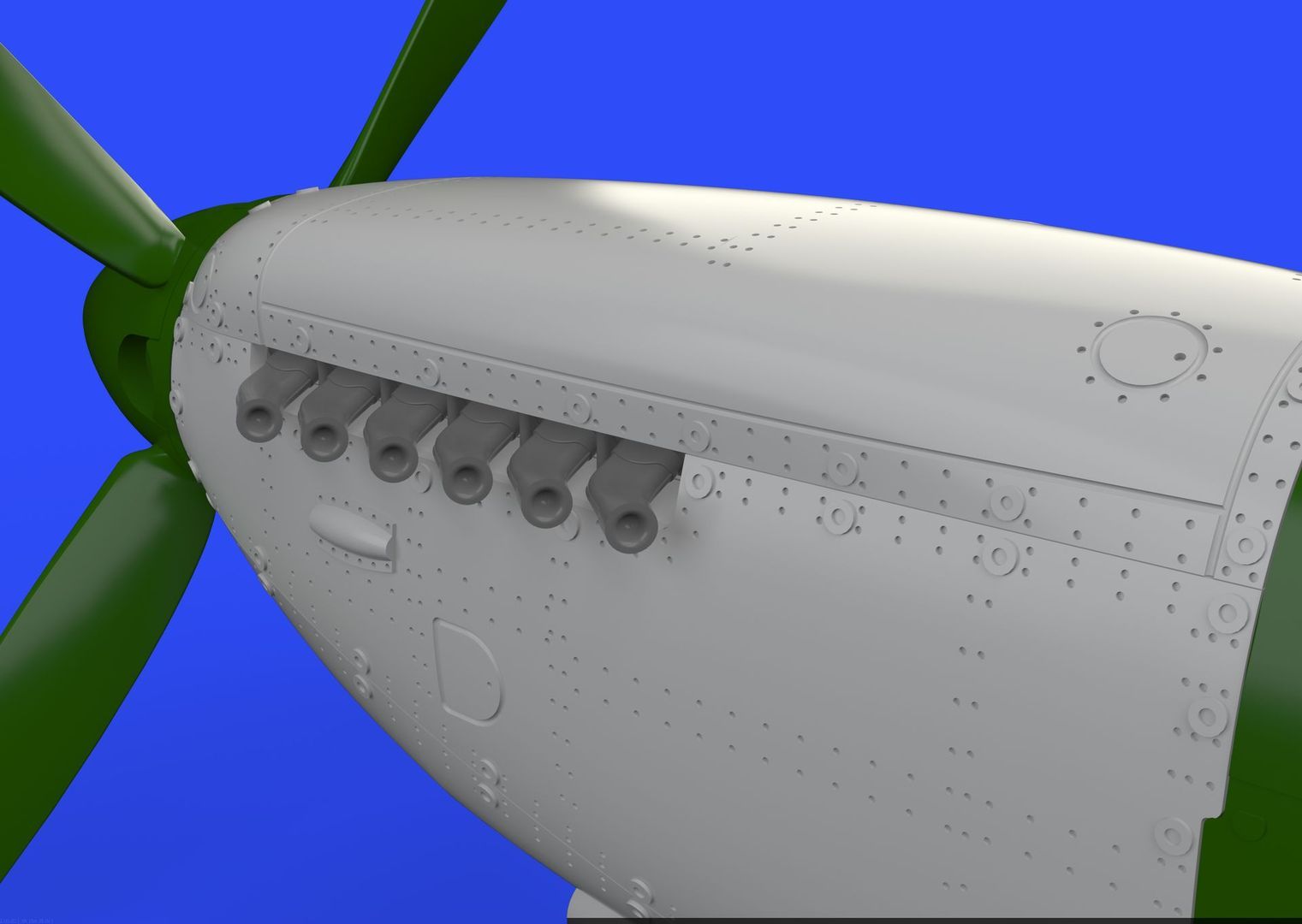 Supermarine Spitfire Mk.IX engine (designed to be used with Eduard kits)