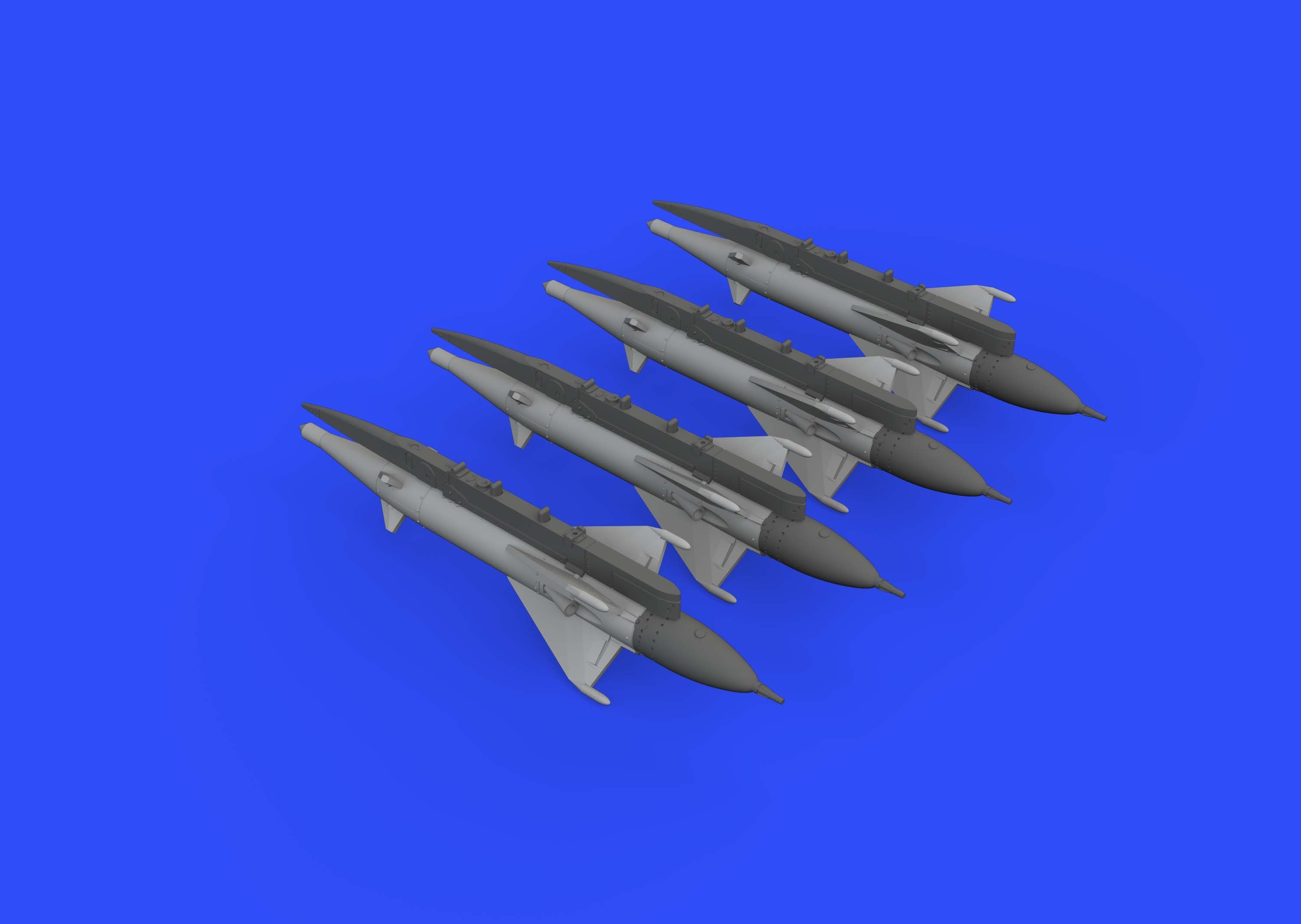 RS-2US missiles for Mikoyan MiG-21 (designed to be used with Eduard kits)