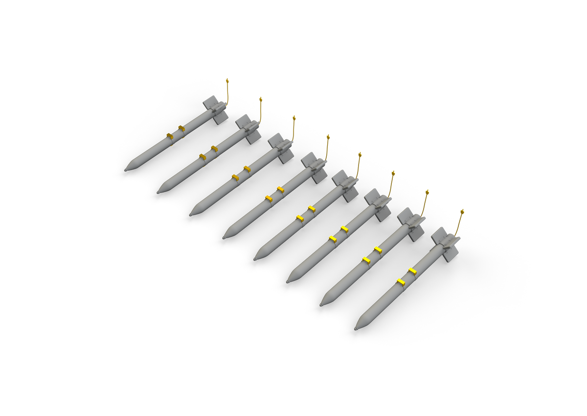 HVAR rockets x 8