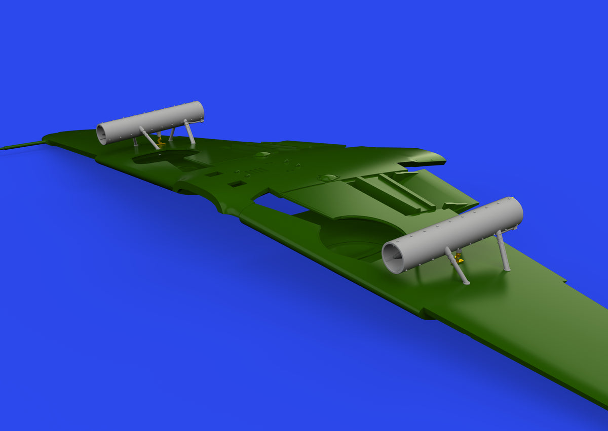 WGr.21 for Messerschmitt Bf-109G (3D-Printed) (designed to be used with Eduard kits)
