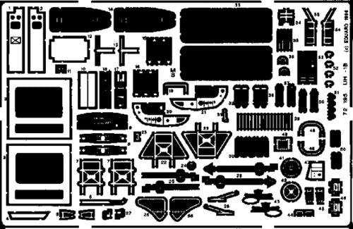 Bell UH-1B (designed to be used with Italeri kits)