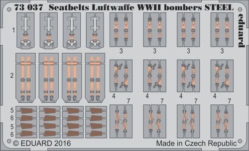 seatbelts Luftwaffe WWII bombers STEEL