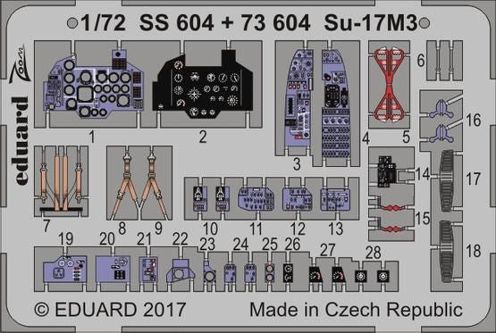 Sukhoi Su-17M3 (designed to be used with Modelsvit kits)