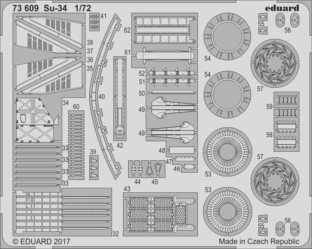 Sukhoi Su-34 (designed to be used with Trumpeter kits)