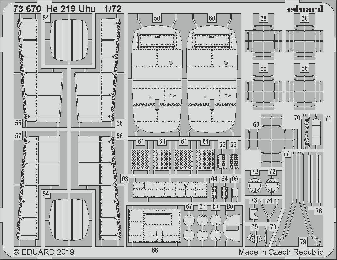 Heinkel He-219 Uhu (designed to be used with Dragon Kits)