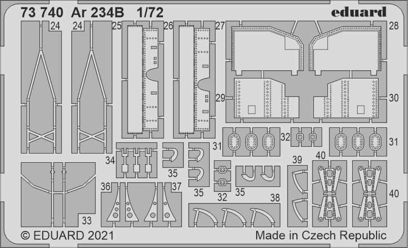 Arado Ar-234B (designed to be used with Dragon and Hobby 2000 kits)