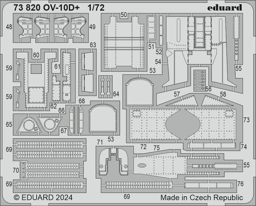 North-American/Rockwell OV-10D+ Bronco 1/72 (designed to be used with ICM UA UK kits)