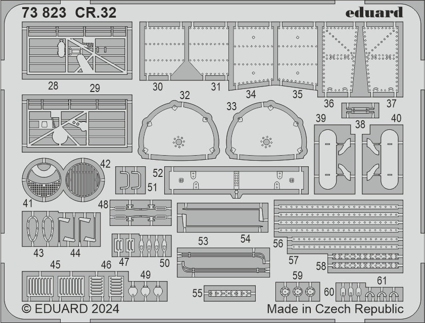 Fiat CR.32 1/72 (designed to be used with Italeri and Supermodel kits)