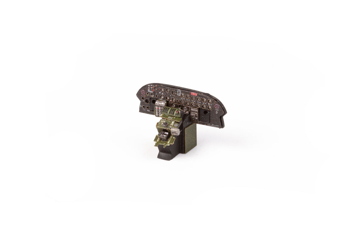Consolidated B-24D Liberator cockpit & engines 1/72 (designed to be used with Airfix kits)
